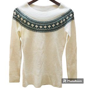 Women's cream colored Sweater